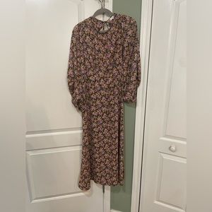 Perfect for fall. Top shop dress with open back